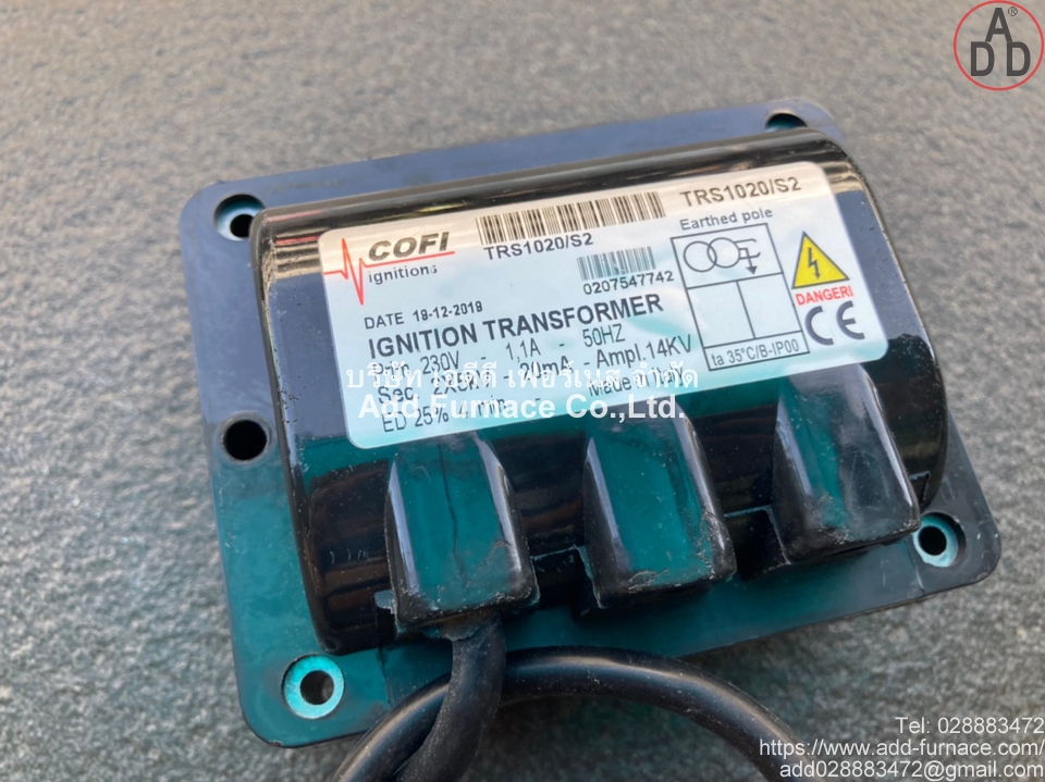 COFI Ignitions TRS1020/S2 ignition transformer (1)